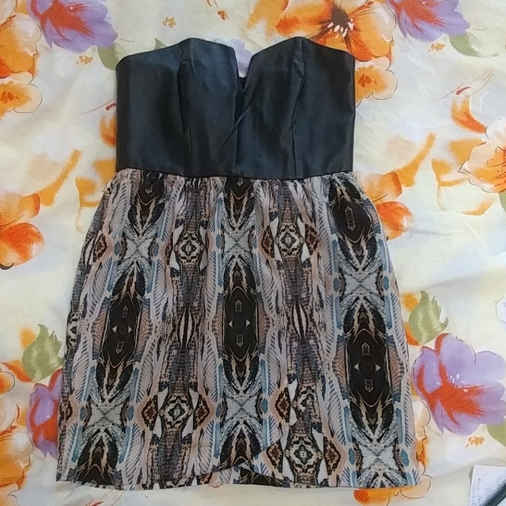 5|48 Striped Mini Dress